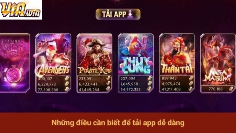 Những điều cần lưu ý khi thực hiện tải app Vinwin